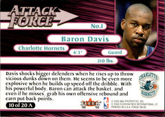 Baron Davis Attack Force Fleer Force - Attack Force 10 A NM1