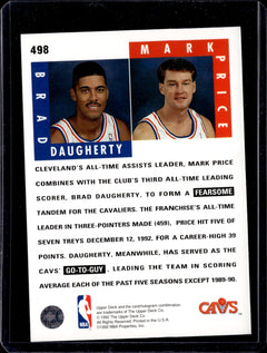 Brad Daugherty / Mark Price Base Upper Deck 498 NM1