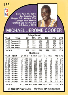 Michael Cooper Base Hoops 153 NM1