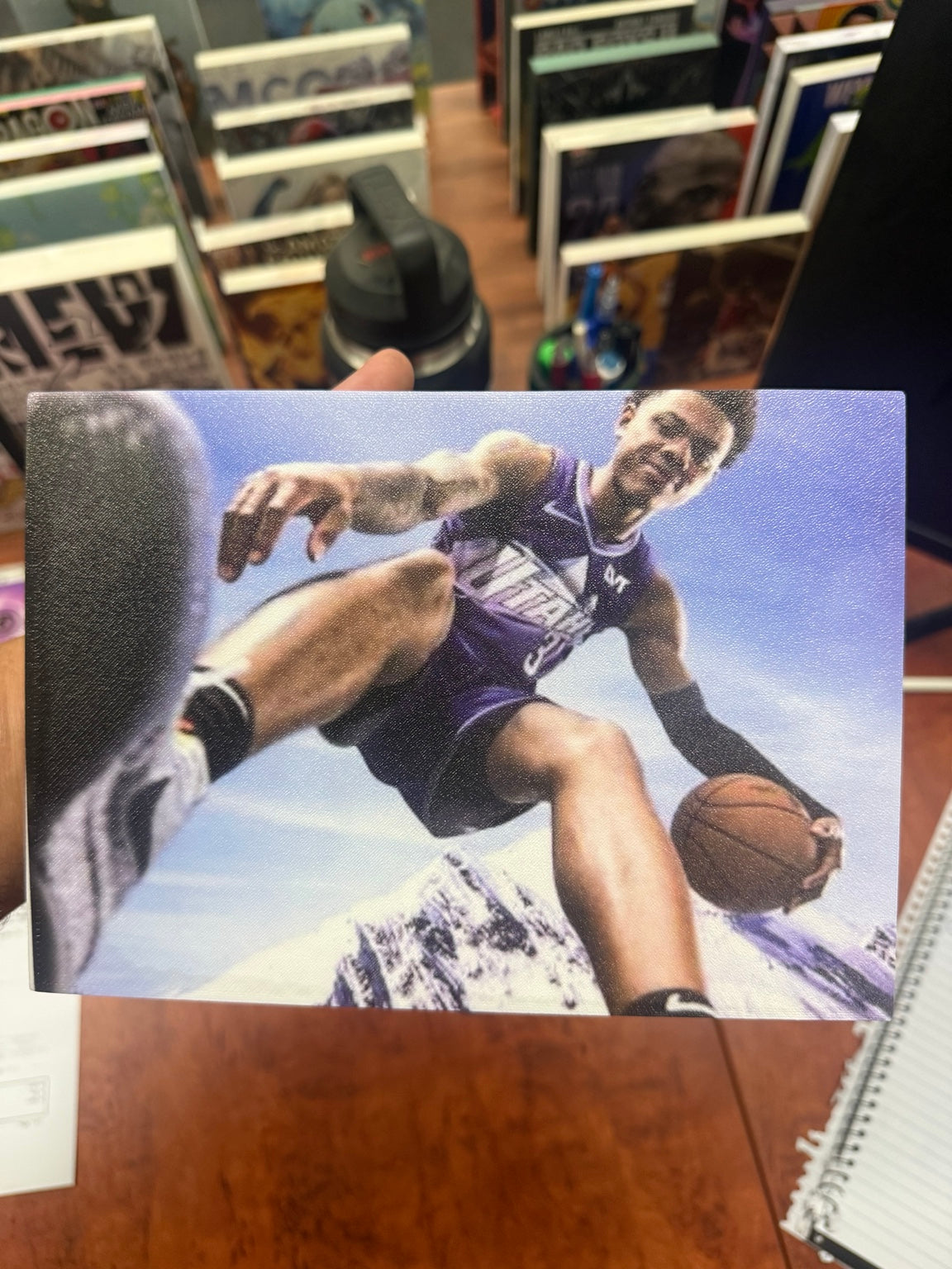 Cardmate SLAB Holder custom basketball display artwork