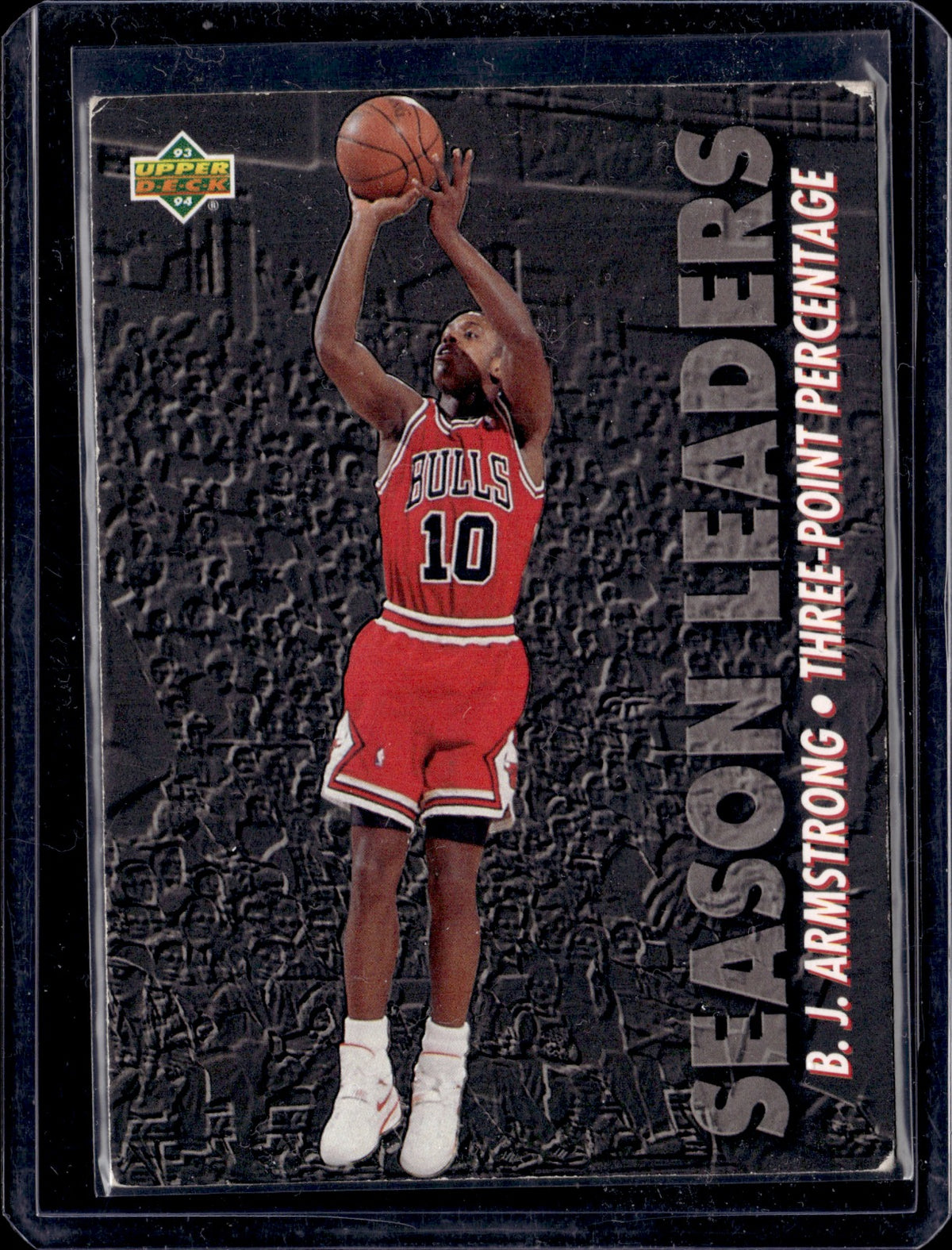 B.J. Armstrong Base Upper Deck 169 NM0