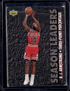 B.J. Armstrong Base Upper Deck 169 NM0