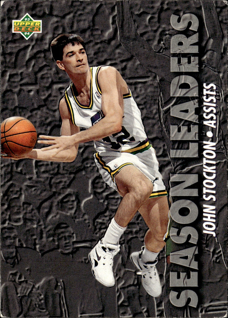 John Stockton Base Upper Deck 168 NM0