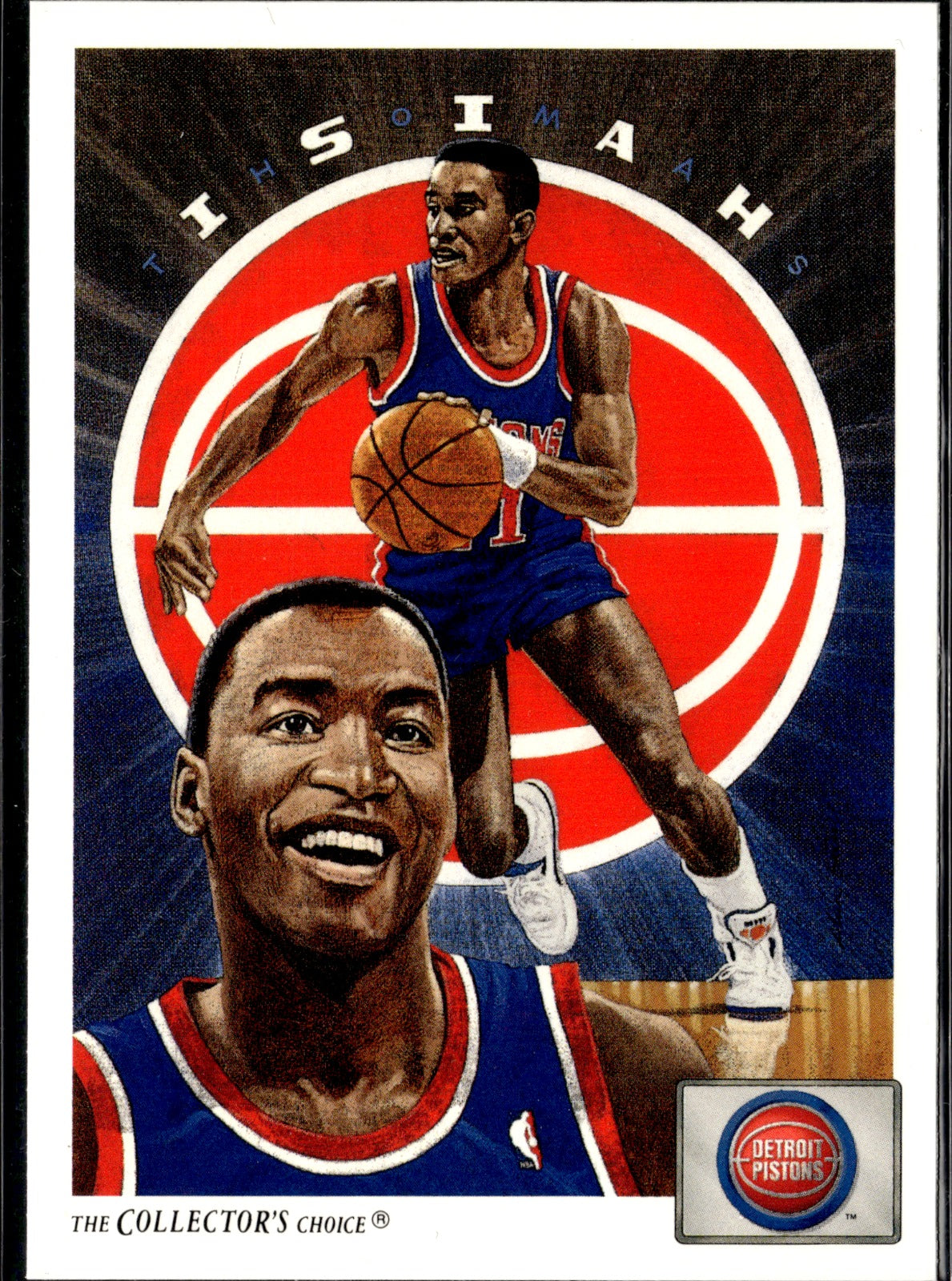 Isiah Thomas Base Upper Deck 91 NM0
