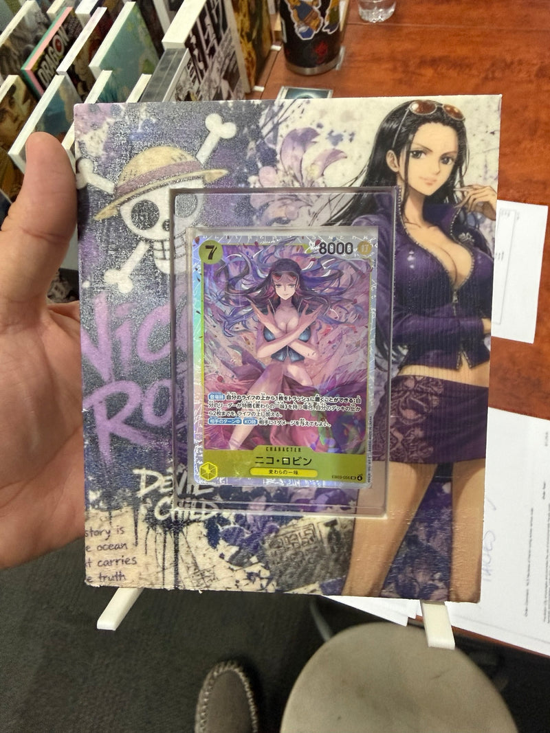 The Original Cardmate personalised anime trading card frame
