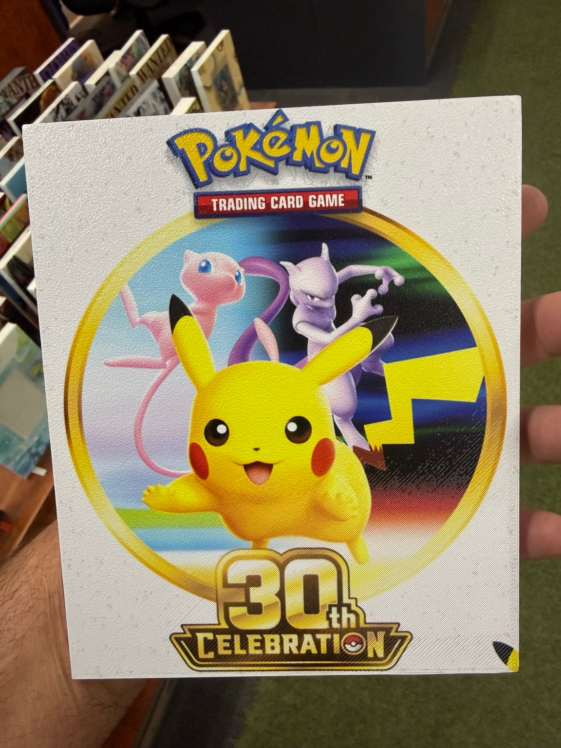 The Original Cardmate custom Pokemon trading card display artwork